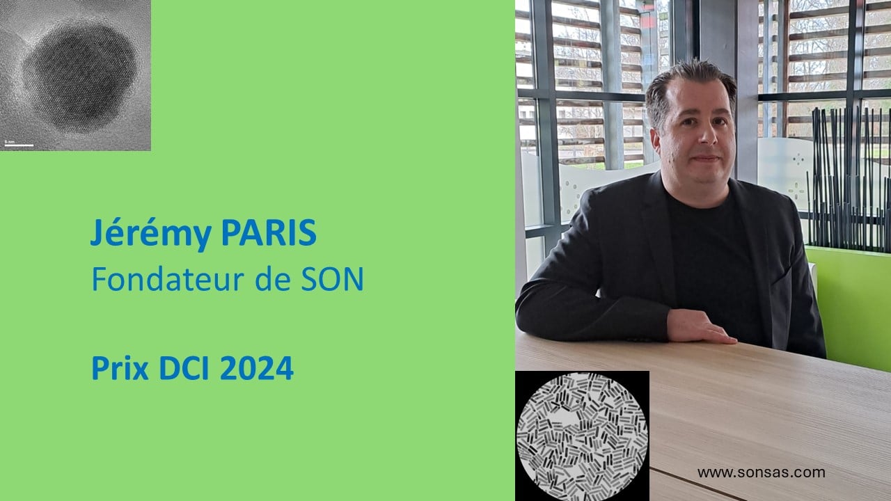 Prix DCI 2024 : Jérémy PARIS (SON) - Société Chimique de France (SCF)